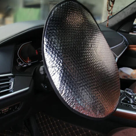 Protección solar para el volante, parasol resistente al calor y duradero para coches y vehículos.