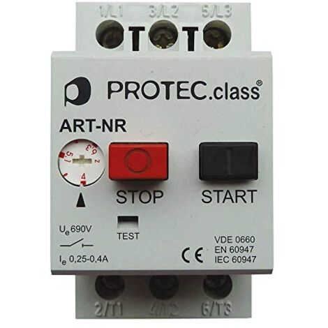 PROTEC.CLASS PMSS 6, 3-10 6, A 3-10 DISJONCTEUR MOTEUR