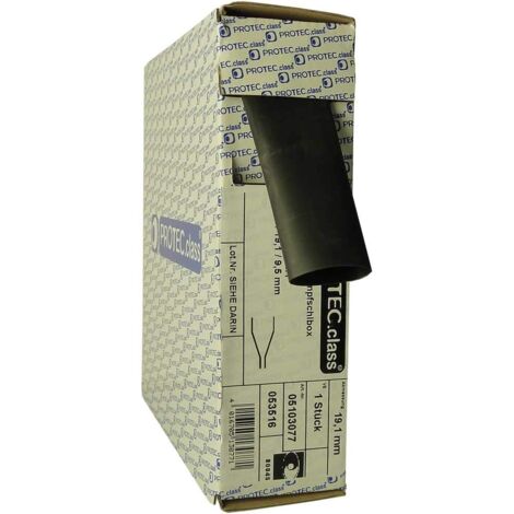 PROTEC.CLASS-PSB SW254 SCHRUMPFSCHLBOX SCHWARZ 3 MX 25,4 MM PSB-SW254