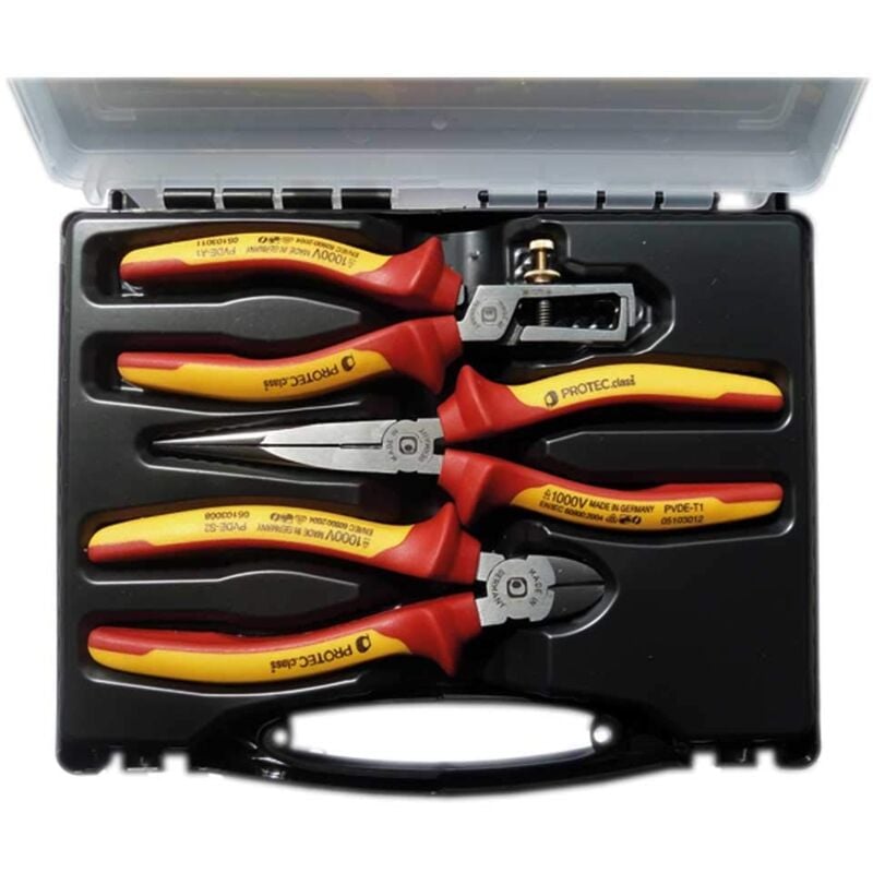Protec.class - PVDE-ZS3 vde-coffret de pinces 3 pièces protec