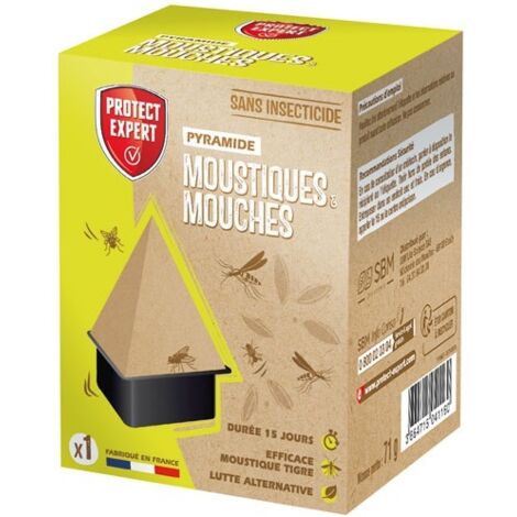 PROTECT EXPERT - Pyramide moustiques mouches adhésive