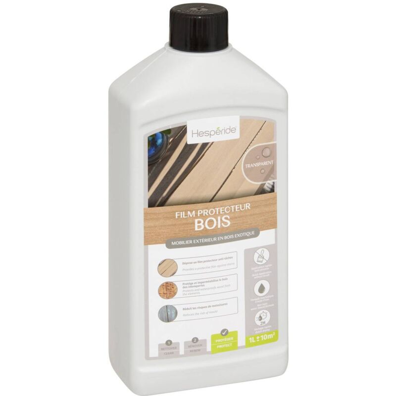 Film protecteur pour bois exotique finition transparente 1L - Hespéride