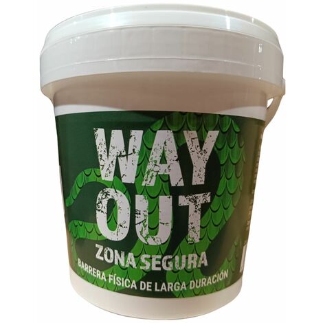 PROTECTA WAYOUT Repelente de Serpientes y Reptiles, Barrera Física