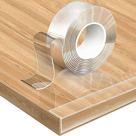 protecteur D'angle De Table De Bb Transparent De 3 M (largeur De 3 Cm), Ruban Nano Pr-adhsif Super Rsistant, Protecteur De Table Et De Meubles Pou