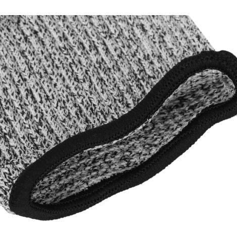 Protecteur de bras anti-coupure HPPE niveau 5 - 1 paire - Élasticité et aération optimales pour jardinage et travaux domestiques
