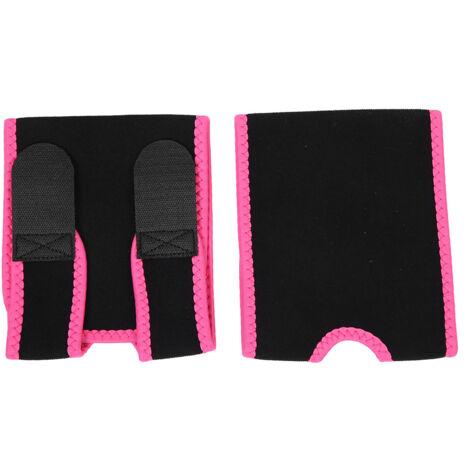 Protecteur de Bras Sportif Ajustable Unisexe - Couverture de Soutien pour Brûleur de Graisse (1 Paire) Rouge Rose