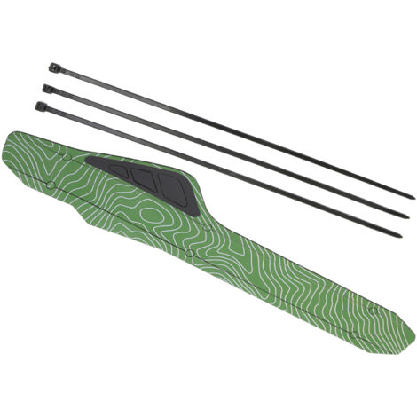 Protecteur de Cadre VTT Anti-Rayures - Manchon de Protection Chaîne Vélo Montagne, Vert