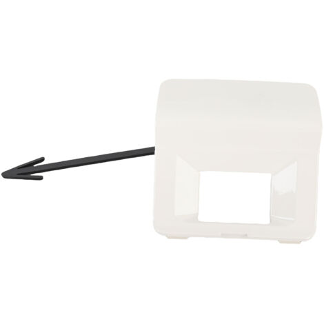 Protecteur de Caméra Roue de Secours pour Prado 150 Series ABS Blanc Trou