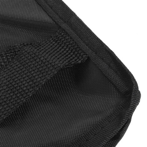 Protecteur de climatisation extérieur oxford imperméable 420D, housse de protection pour unités extérieures 70x64x48cm noir
