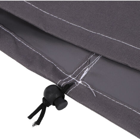 Protecteur de Condensateur Caille Grey Oxford 600D 34 x 34 x 30in Anti-débris et Anti-poussière