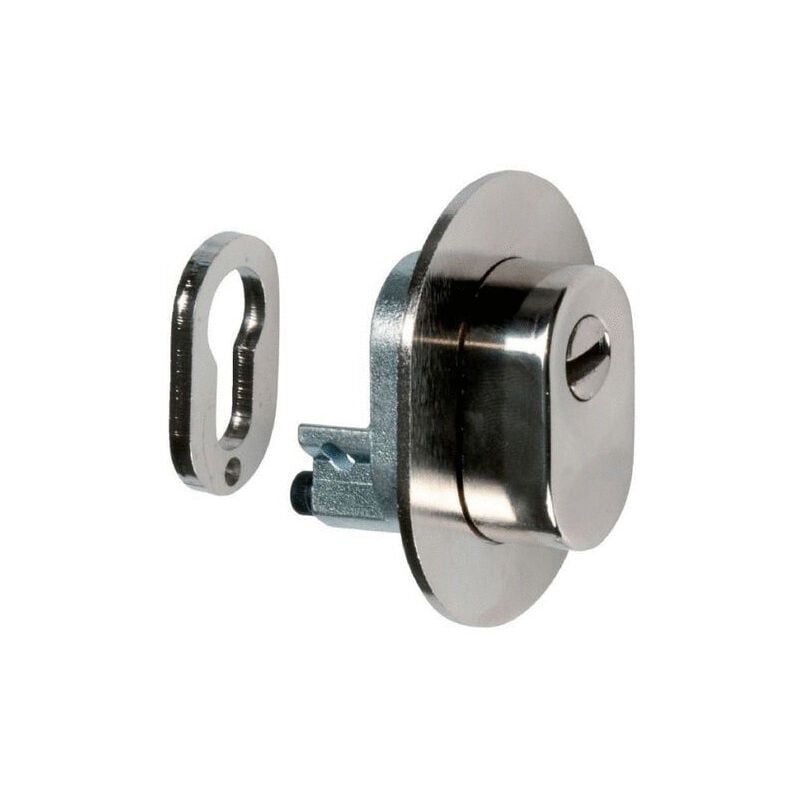 Protecteur de cylindre pour serrures à encastrer M5AN2 A2P laiton nickelé Vachette 12484000