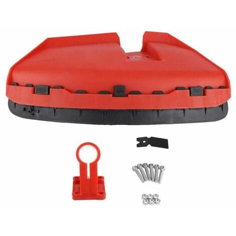 AUTRES Protecteur de débroussailleuse universel avec couvercle de plaque de serrage de remplacement pour la protection de coupe-herbe - Grande