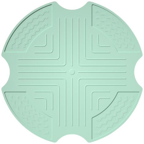 Protecteur de Fryer avec Tapis Isolant, Kit de 11 Tapis Anti-Chaleur et Anti-Couleurs pour Cuisine Vert