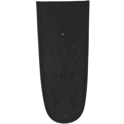Protecteur de garde-boue de moto, couverture de garde-boue en cuir artificiel adapté pour XL 883 1200 48 noir