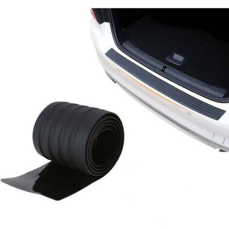 Protecteur de Pare-Chocs Arrière, Plaque de Protection Univers pour Pare-Chocs arrière de Coffre de Voiture, Baguette de Protection Arrière en Caoutchouc Anti-éraflure 102cm
