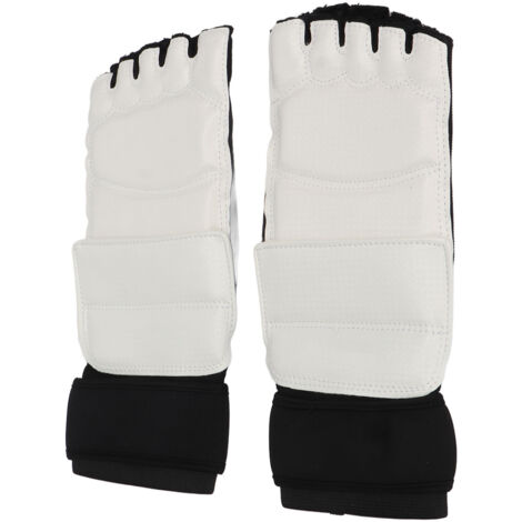 Protecteur de pied de boxe ajustable avec sangle élastique pour enfants et adultes, taille M30-35