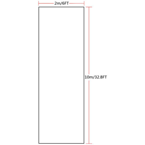 Protecteur de Plantes - Couverture de Gel - Non-Tissé Blanc - 2x10m