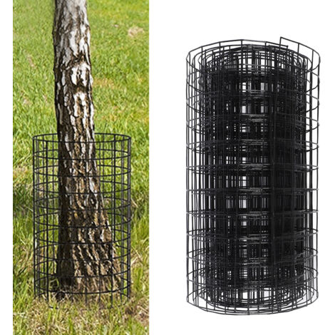Protecteur de plantes en fer extensible avec bonne ventilation - Cage de protection pour plantes pour défendre arbres et jardin contre animaux (Pack 5 protecteurs, 41.9x41.9cm, 2420g)