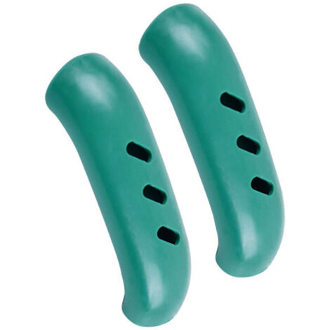 Protecteur de Poignée de Pot en Caoutchouc Thermo-Résistant - 2 Pièces, Anti-Scald, Anti-Dérapage pour Marmite, Pot à Soupe (2.3x7.5cm)
