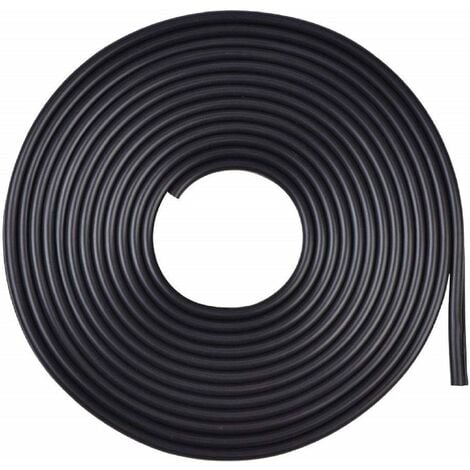 M.DSM Protecteur De Porte Voiture Protection Bande Caoutchouc Portiere ,5M Porte De Voiture Protecteur De Bord Porte Garniture De Moulage Edge Guard Rubber Strip Anti-Scratch