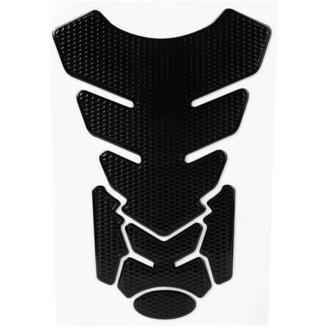 Protecteur de réservoir moto Yamaha - Décoration 3D noire anti-rayures