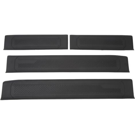 Protecteur de seuil de porte ABS, plaques de protection de marche, autocollants de seuil d'entrée pour Bronco 4 portes 2021 et plus