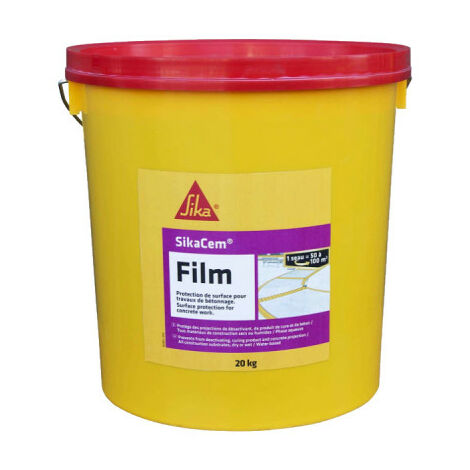 Protecteur de surface SikaCem Film 20kg – Film anti-adhérent pour béton, bois, verre – Utilisable horizontal et vertical