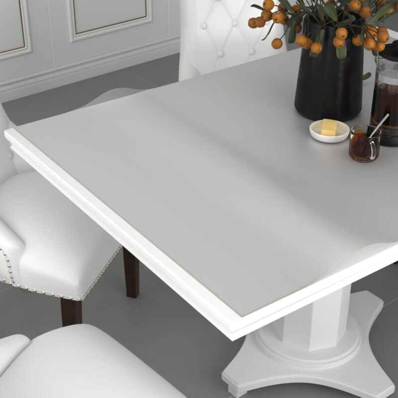 Vidaxl – Protecteur de table en PVC 180x90 cm – Épaisseur 1,6 mm – Étanche et résistant aux rayures – Facile à nettoyer et à découper