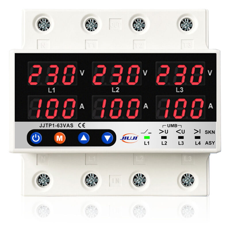 Protecteur de tension et de courant triphasé Conception de modes de fonctionnement synchrones et asynchrones Protections multiples avec fonction de