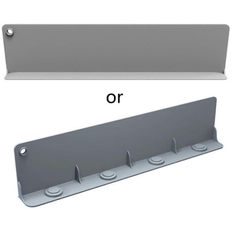 Protecteur d'Éclaboussures pour Lavabo avec Ventouses - Barrière Anti-Éclaboussures
