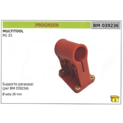 Protecteur d'essieu PROGREEN pour arbre de débroussailleuse multi-rotor PG 33 Ø 26 mm