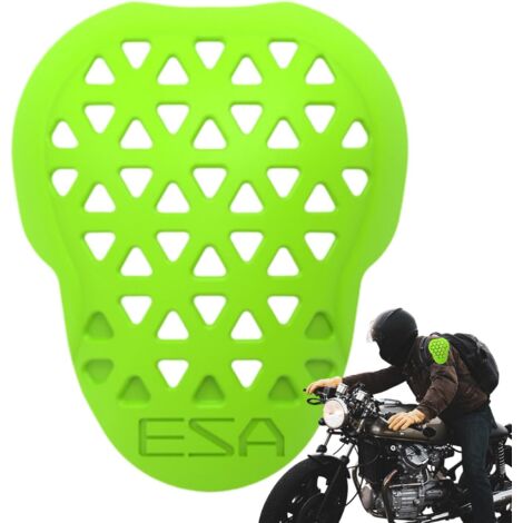 Protecteur Dorsal Moto - Protecteur pour Le Coude l Épaule et Le Dos -