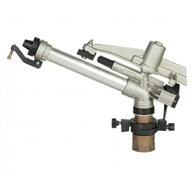 Suinga - Canon d'arrosage en métal 20 à 43 mètres H2OMaster 2''. Angle d'irrigation réglable. Pression de service 1,5 à 5 bars