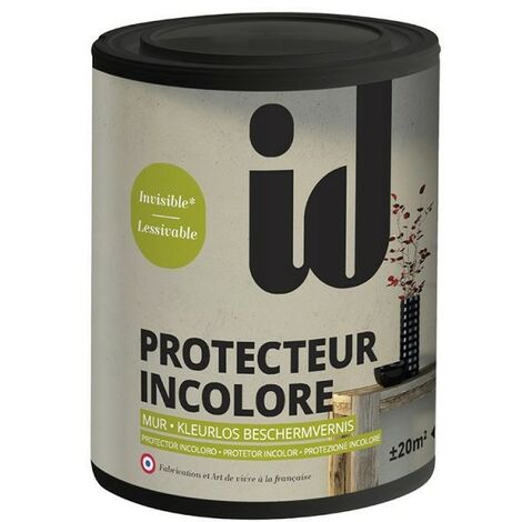 Protecteur mural incolore - Vernis anti tache 1L - ID Paris