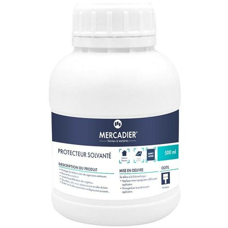 Protecteur Incolore Solvanté - Mercadier -Protection Bétons Cirés - 500 ml