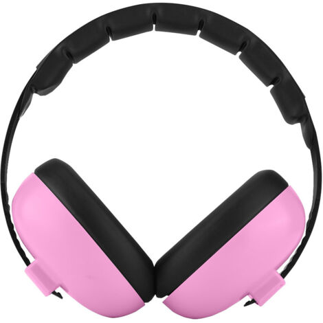 Protecteurs auditifs anti-bruit pour bébé - Casque de protection enfant insonorisé (Rose)