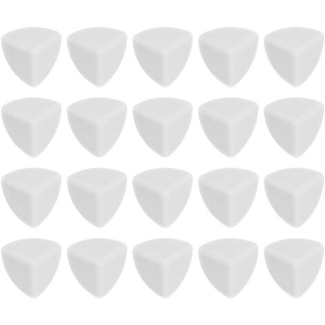 Protecteurs d'angle en Silicone Anti-Collision pour Meubles, Blanc Pur, 3.5x3.5x3.5 cm, 20 Pièces