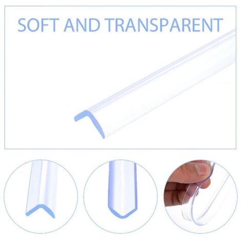 Protecteurs de bord pour enfants, transparents, pare-chocs de meubles