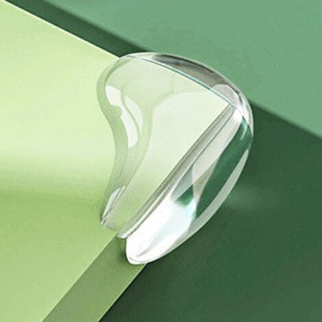 Protecteurs de Coin pour Bébé - 10 Pièces en Silicone Transparent - Protection Élégante Tables Armoires