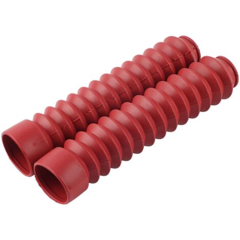 Protecteurs de fourche moto 210,5x42mm, cache-poussière amortisseur étanche