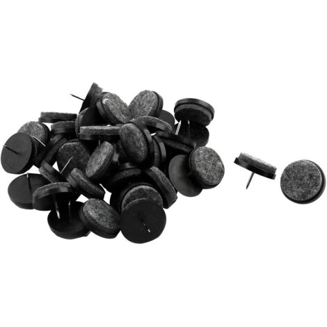 Protecteurs de pieds de chaise 24 pièces - Coussinets en feutre pour sols durs - Antidérapants pour meubles (22 mm)