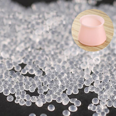 Protecteurs de Pieds de Chaise Silicone Élastiques Design Fermé Rose Nordique Round 4 Pack