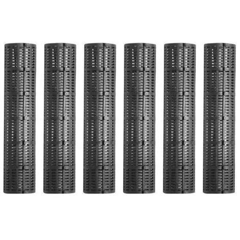 Protecteurs De Tronc d'arbre Protection Contre L'écorce Filet De Protection pour Arbre Plantes Protection du Tronc d'arbre Plastique Résistant Intempéries Réutilisable pour Arbres 6 Pcs