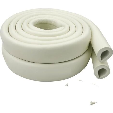 Protection Angle Meuble Bebe,U-Forme Mousse Autocollante Angle Table Protection Enfant, Extra-Épais en NBR Absorbant Chocs pour