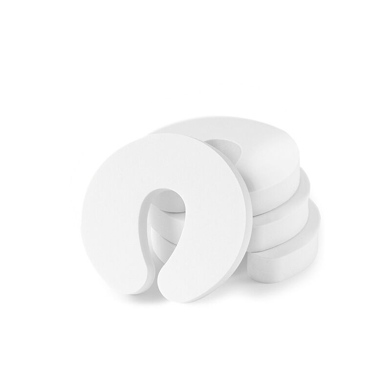 Protection anti-blocage de porte et ferme-porte (12 pièces). Utilisez une pince de sécurité en mousse souple pour maintenir la porte ouverte.