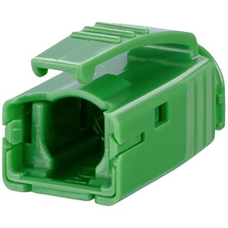 Protection anti-courbure E-DAT Industry IP20, vert Metz Connect 1401008207-E RJ45 Protection anti-pliure vert 1 pc(s) C878092