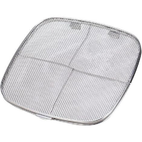 Protection anti-éclaboussures amovible et réutilisable en acier inoxydable pour friteuse à air AG300 300C