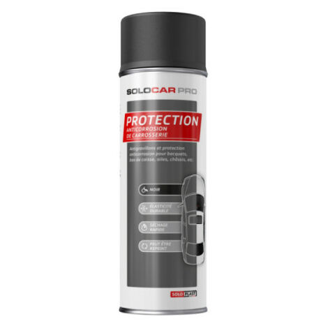 Protection anticorrosion carrosserie 500ml – Antirouille et primaire pour métal – Excellente adhérence et séchage rapide – Soloplast - PRO 500 ML
