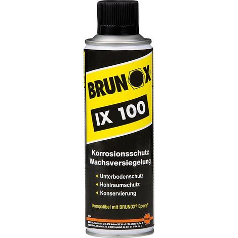 Protection anticorrosion et cire d'étanchéité BRUNOX IX 100