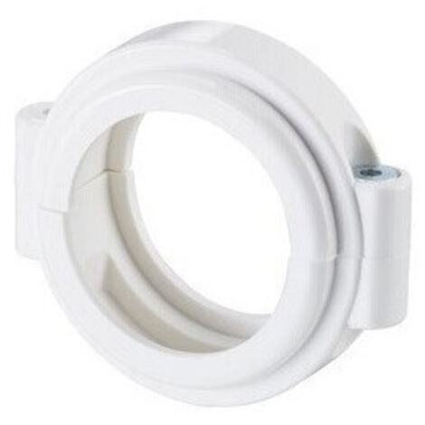 Protection antivol oventrop anneaux acier blanc 86 mm